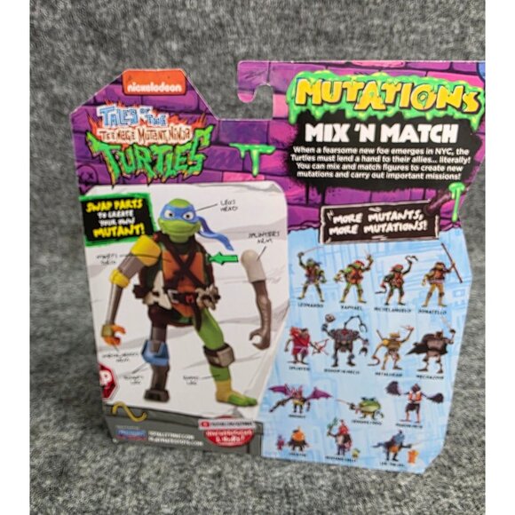 Tales Of The Teenage Mutant Ninja Turtles Lee The Eel Mutations Action Figure Ne - Picture 6 of 6